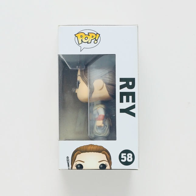 Rey Star Wars Funko Pop! The Force Awakens #58 New w/ Box Wear