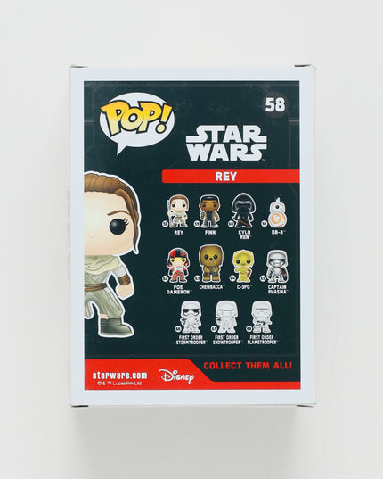 Rey Star Wars Funko Pop! The Force Awakens #58 New w/ Box Wear