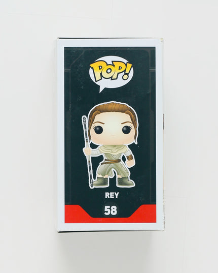 Rey Star Wars Funko Pop! The Force Awakens #58 New w/ Box Wear