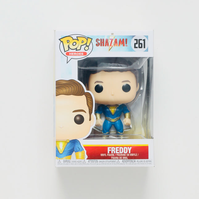 Freddy DC Universe Funko Pop! Shazam! #261 New w/ Box Wear