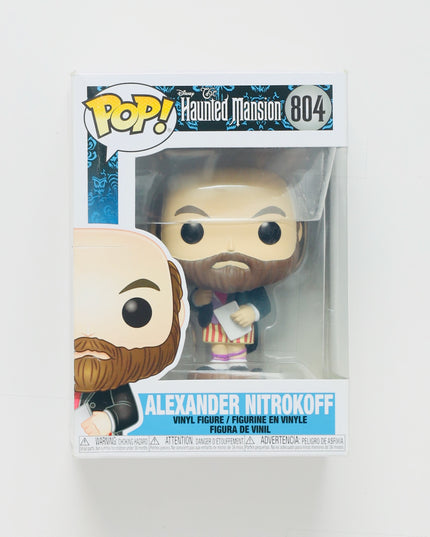 Alexander Nitrokoff Disney Funko Pop! Haunted Mansion #804 New w/ Box Wear