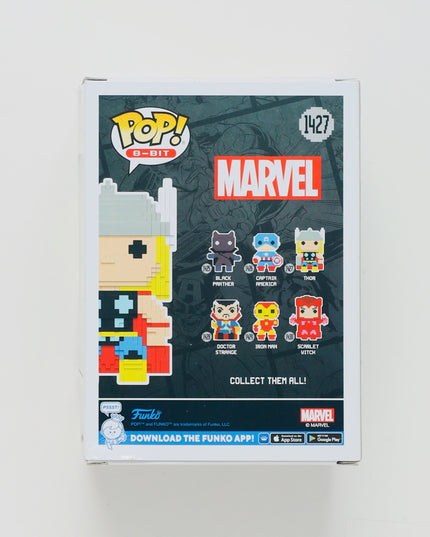 Thor Marvel Funko Pop! 8-Bit #1427 New w/ Box Wear