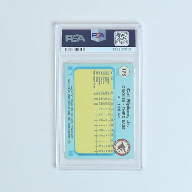 Cal Ripken Jr. 1982 Fleer #176 Rookie Card PSA 7