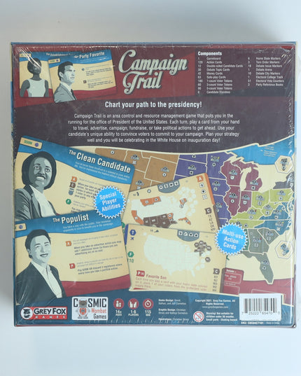 Campaign Trail Board Game – New & Factory Sealed