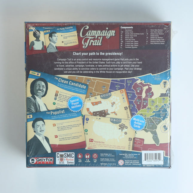 Campaign Trail Board Game – New & Factory Sealed