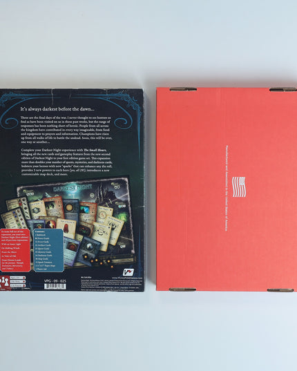 Darkest Night: The Small Hours Expansion – Complete & Unpunched