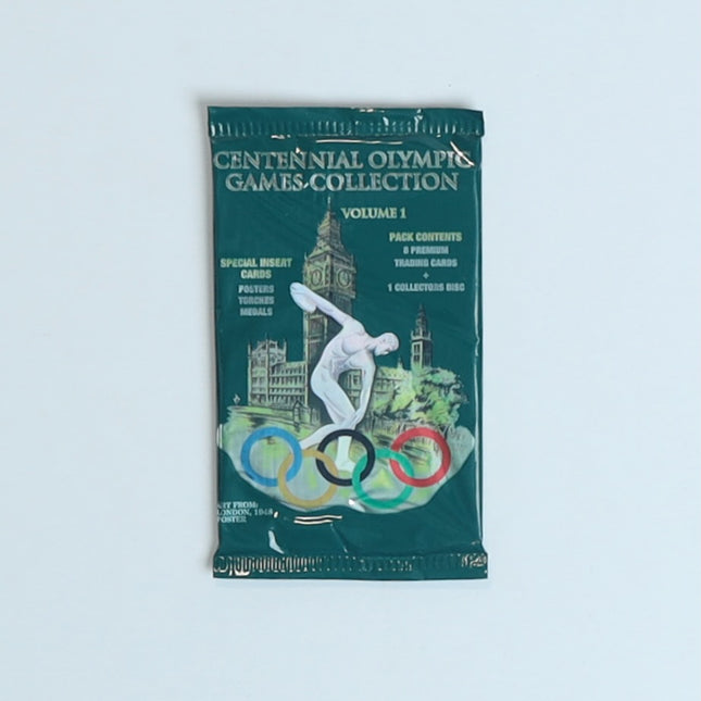 1996 Centennial Olympic Games Collection Trading Card Packs – Lot of 26 Sealed