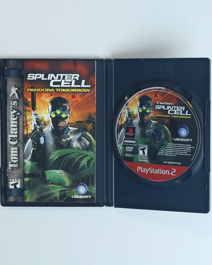 Splinter Cell: Pandora Tomorrow (PlayStation 2, Greatest Hits) Complete, Untested