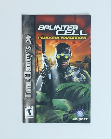 Splinter Cell: Pandora Tomorrow (PlayStation 2, Greatest Hits) Complete, Untested