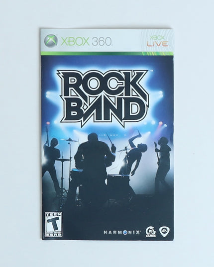 Rock Band (Microsoft Xbox 360, 2007) Complete – Untested
