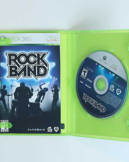 Rock Band (Microsoft Xbox 360, 2007) Complete – Untested