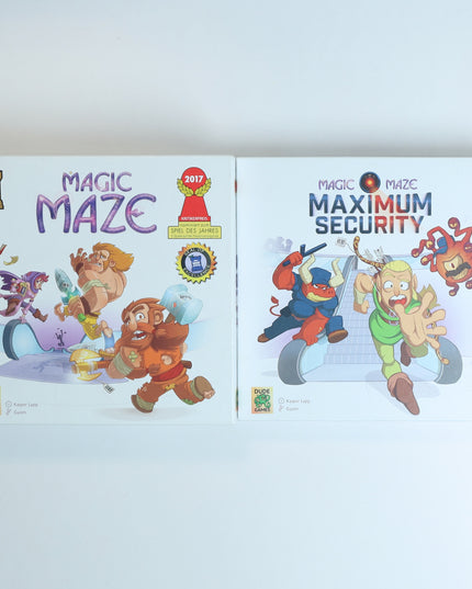 Magic Maze + Maximum Security Expansion – Complete Bundle