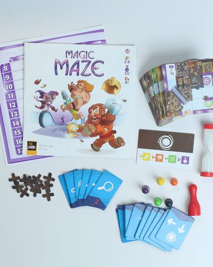 Magic Maze + Maximum Security Expansion – Complete Bundle
