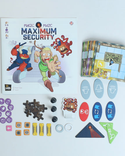 Magic Maze + Maximum Security Expansion – Complete Bundle