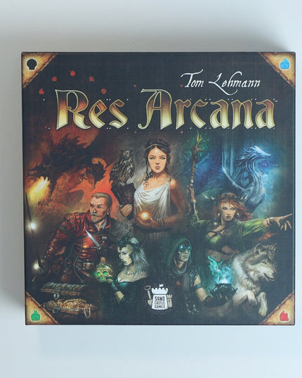 Res Arcana Board Game + Expansions w/ 3D Organizer