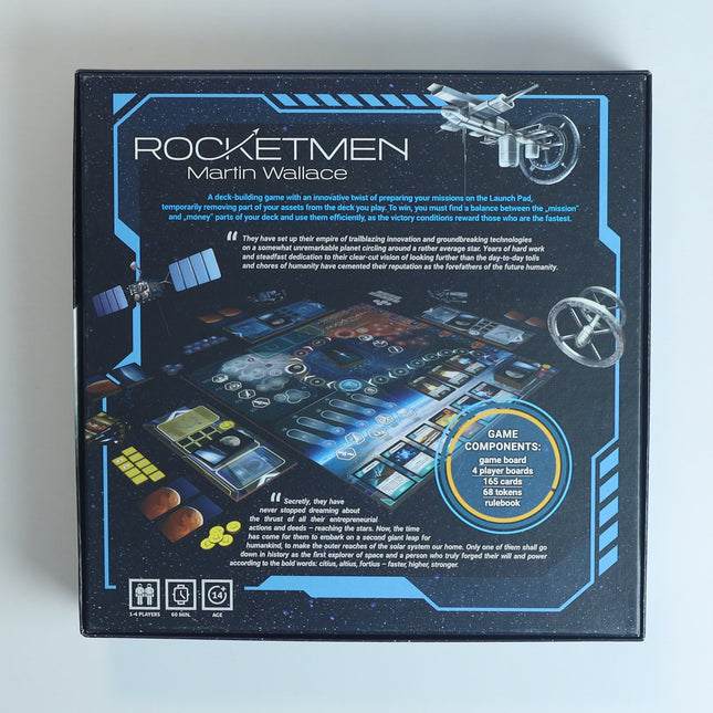 Rocketmen Board Game by Martin Wallace – Complete