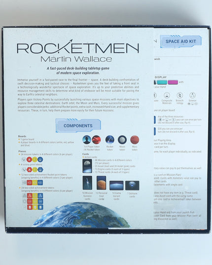 Rocketmen Board Game by Martin Wallace – Complete