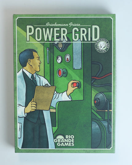 Power Grid Board Game + 2 Expansions (Brazil/Spain & UK/Northern Europe)