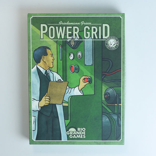 Power Grid Board Game + 2 Expansions (Brazil/Spain & UK/Northern Europe)