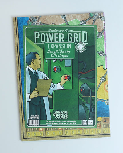 Power Grid Board Game + 2 Expansions (Brazil/Spain & UK/Northern Europe)