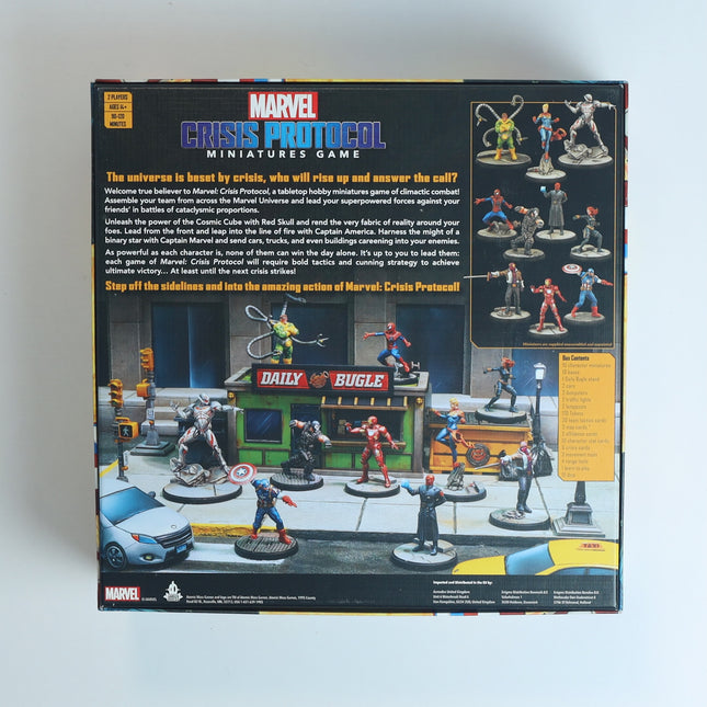 Marvel Crisis Protocol Miniatures Game Core Set (CP 01), Open Box