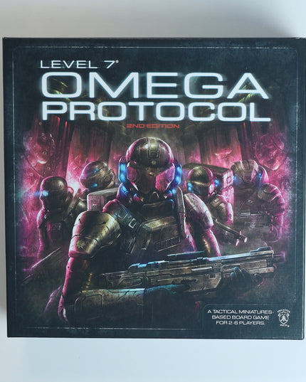 Level 7 Omega Protocol 2nd Ed + Extreme Prejudice w/ Painted Minis