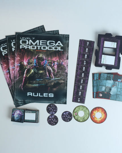 Level 7 Omega Protocol 2nd Ed + Extreme Prejudice w/ Painted Minis
