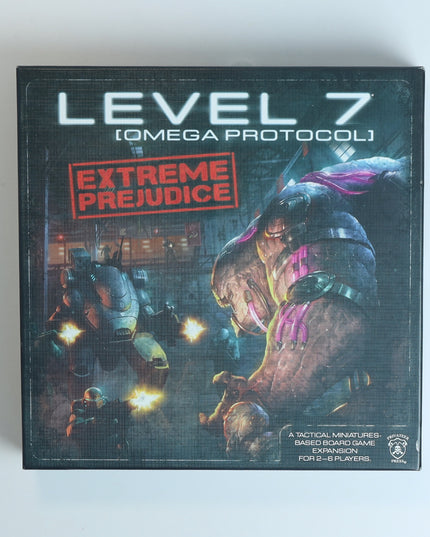 Level 7 Omega Protocol 2nd Ed + Extreme Prejudice w/ Painted Minis