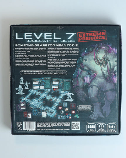 Level 7 Omega Protocol 2nd Ed + Extreme Prejudice w/ Painted Minis