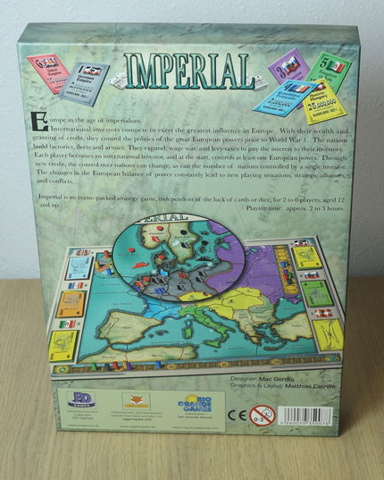 Imperial (2006) Board Game | Mac Gerdts | Rio Grande Games | Complete