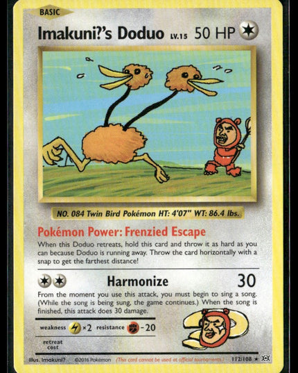 Imakuni?'s Doduo #112/108 XY - Evolutions Secret Rare | Pokémon