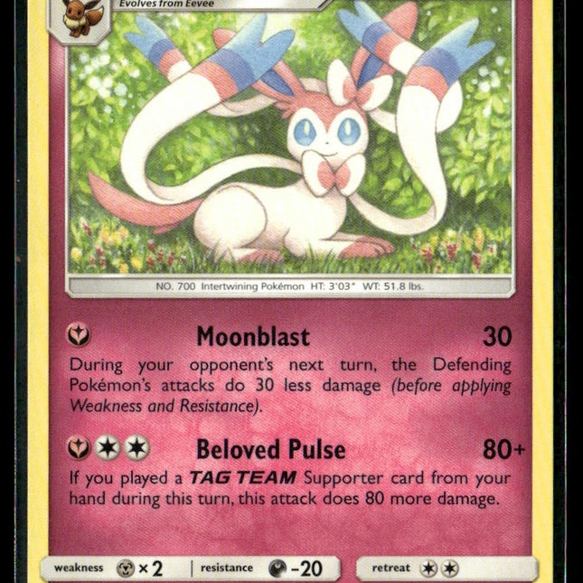 Sylveon #155/236 SM - Cosmic Eclipse Rare | Pokémon
