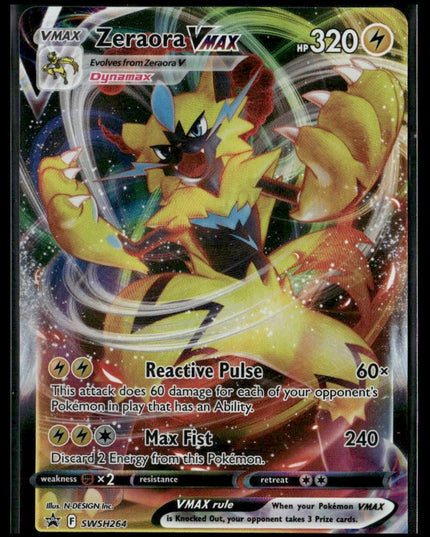Zeraora VMAX #SWSH264 SWSH: Sword & Shield Promo Cards Promo | Pokémon