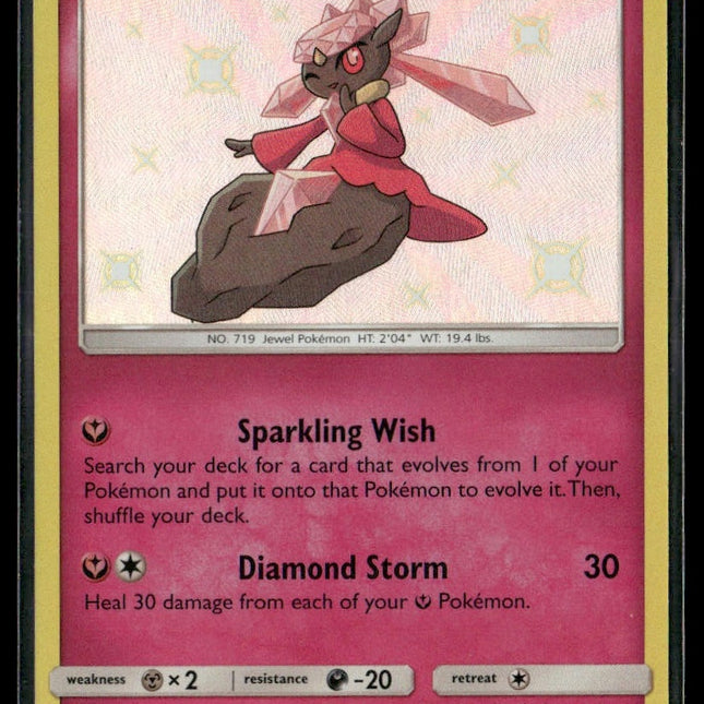Diancie #SV36/SV94 Hidden Fates: Shiny Vault Shiny Holo Rare | Pokémon