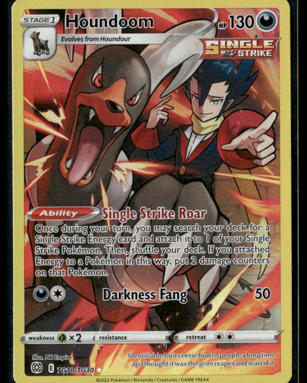 Houndoom #TG10 SWSH09: Brilliant Stars Trainer Gallery Ultra Rare | Pokémon