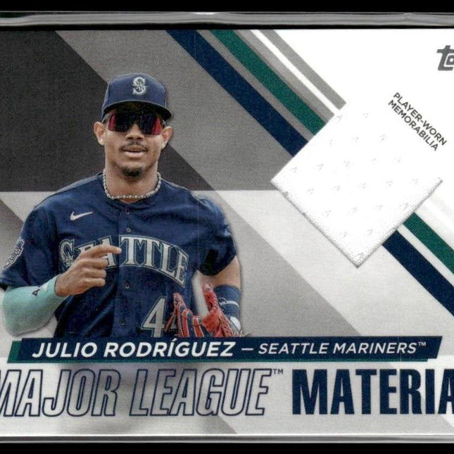 Julio Rodríguez #MLM-JR 2024 Topps Major League Material Seattle Mariners