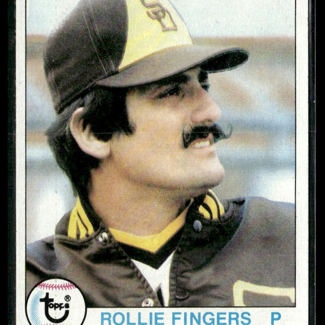 Rollie Fingers #390 1979 Topps San Diego Padres