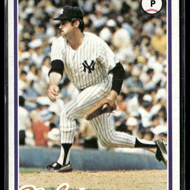 Jim Hunter #460 1978 Topps New York Yankees