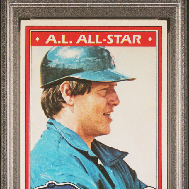 Carlton Fisk #480 1981 Topps Boston Red Sox PSA 7