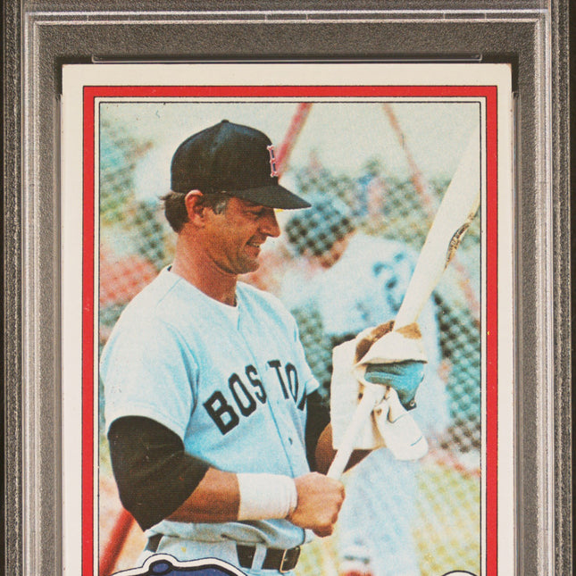 Carl Yastrzemski #110 1981 Topps Boston Red Sox PSA 6