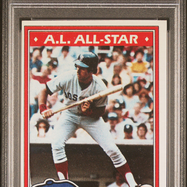 Fred Lynn #720 1981 Topps Boston Red Sox PSA 6