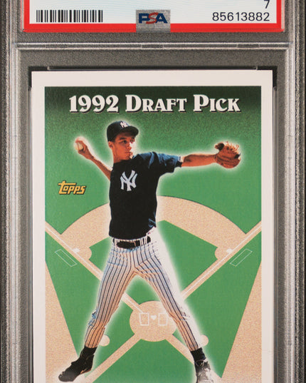 Derek Jeter #98 1993 Topps New York Yankees PSA 7