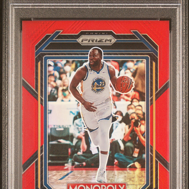 Draymond Green #30 2022 Panini Prizm Monopoly Red Golden State Warriors PSA 8