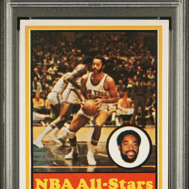 Walt Frazier #10 1973 Topps New York Knicks PSA 7