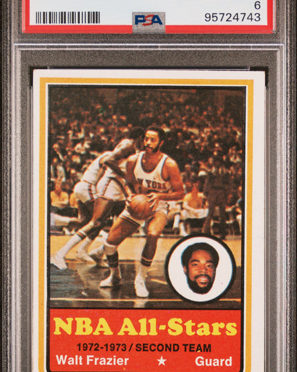 Walt Frazier #10 1973 Topps New York Knicks PSA 6