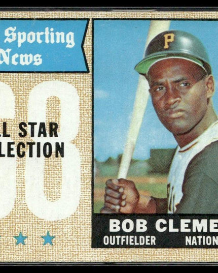 Bob Clemente #374 1968 Topps Pittsburgh Pirates