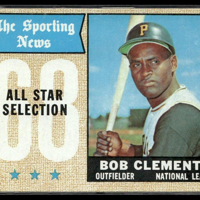 Bob Clemente #374 1968 Topps Pittsburgh Pirates
