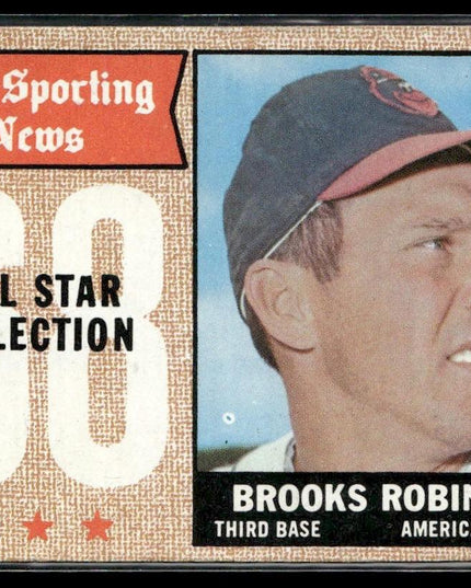 Brooks Robinson #365 1968 Topps Baltimore Orioles