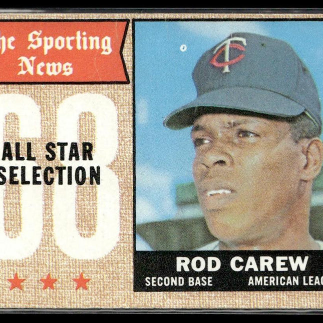 Rod Carew #363 1968 Topps Minnesota Twins