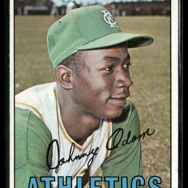 Johnny Odom #282 1967 Topps Kansas City Athletics